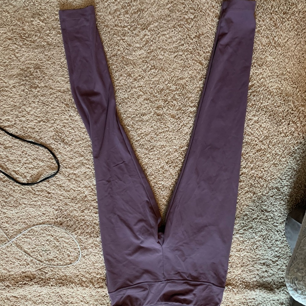 Purple Yoga Leggings